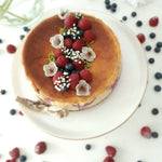 Erdbeeren baked cheesecake